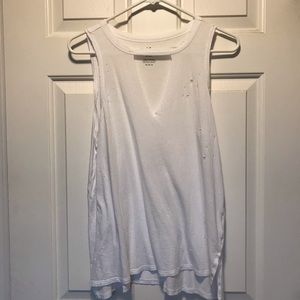 AE distressed muscle tank. Size medium